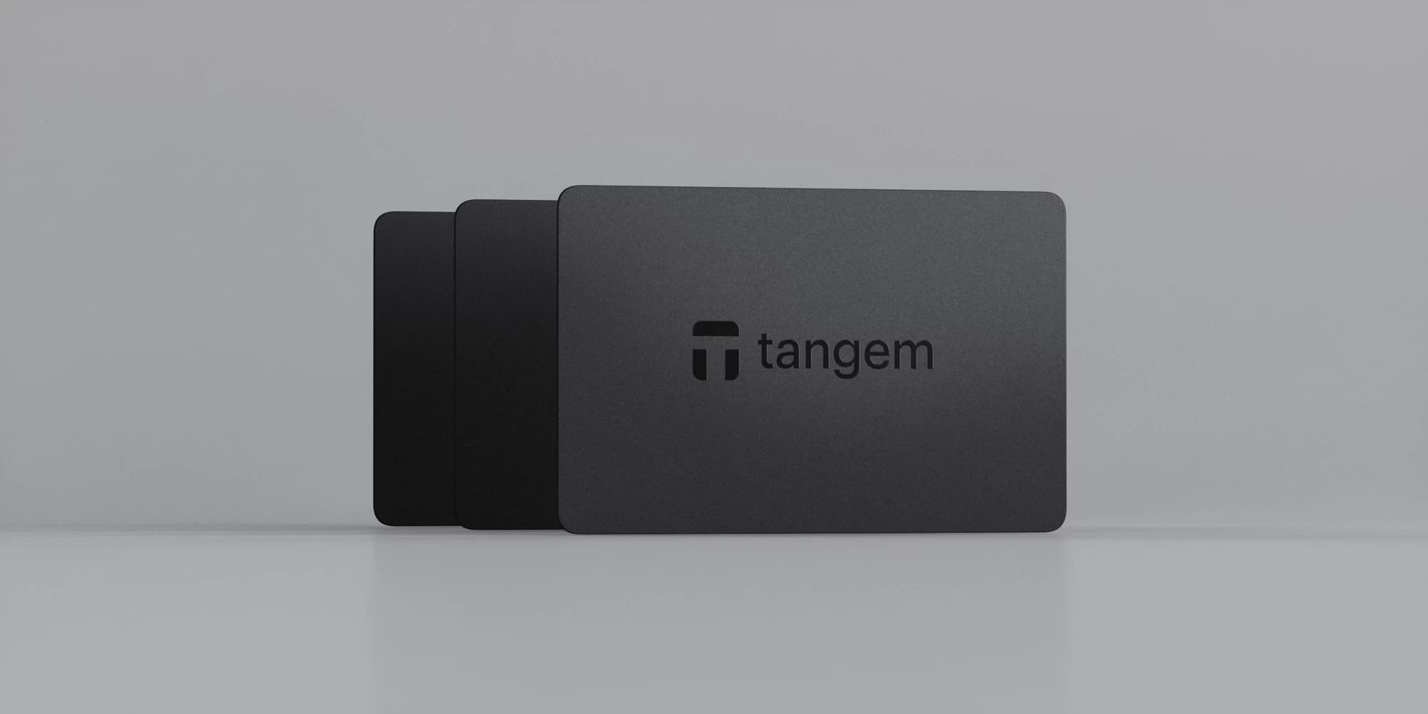 Tangem hardware wallet cards